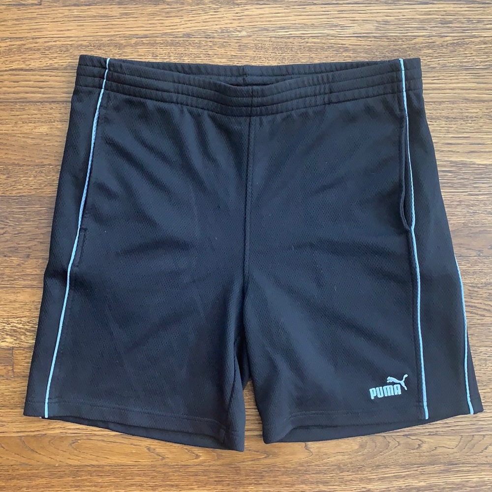 Men’s Black Puma Shorts